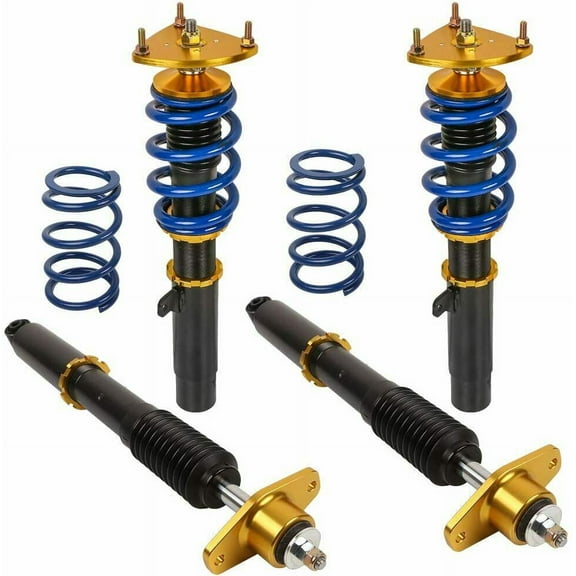 Coilover Struts For 2004-2013 Mazda 3 Adj. Height Suspension Coil Spring Set
