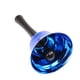 thumbnail image 4 of campana de mano de metal, juguete portátil y duradero, campana de percusión manual, instrumento musical de juguete azul., 4 of 7