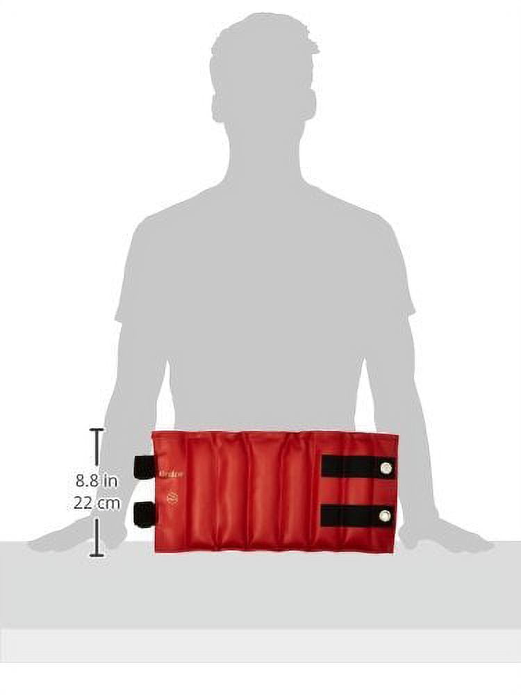 WEIGHTS EXER7.5LB WRST/ANK RED GRAFCO