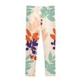 thumbnail image 2 of Girl's Legging Full-Length Colorful Print Tights For Dance Gym Everyday Wear A Flat Vector Illustration, 2 of 8