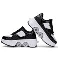 thumbnail image 1 of 4 Ruedas Roller Skate Shoes 2 en 1 Zapatos Patinaje para Niñas (38), 1 of 9
