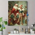 thumbnail image 4 of Christmas Tree Gifts Snowfall Canvas Wall Art for Living Room Bedroom Dining Room Hallway Kitchen Office Hotel Cafe Restaurant, 4 of 8