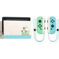 thumbnail image 4 of 2020 New Nintendo Switch Animal Crossing: New Horizons Edition Bundle with Super Mario Party NS Game Disc and Mytrix NS Tempered Glass Screen Protector - 2019 Best Game!, 4 of 9