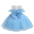 thumbnail image 2 of Coerni Girl's Wedding Parties Dress | Toddler Baby Tulle Tutu Birthday Princess Dresses Formal Bridesmaid Pageant Prom Gown, 2 of 4