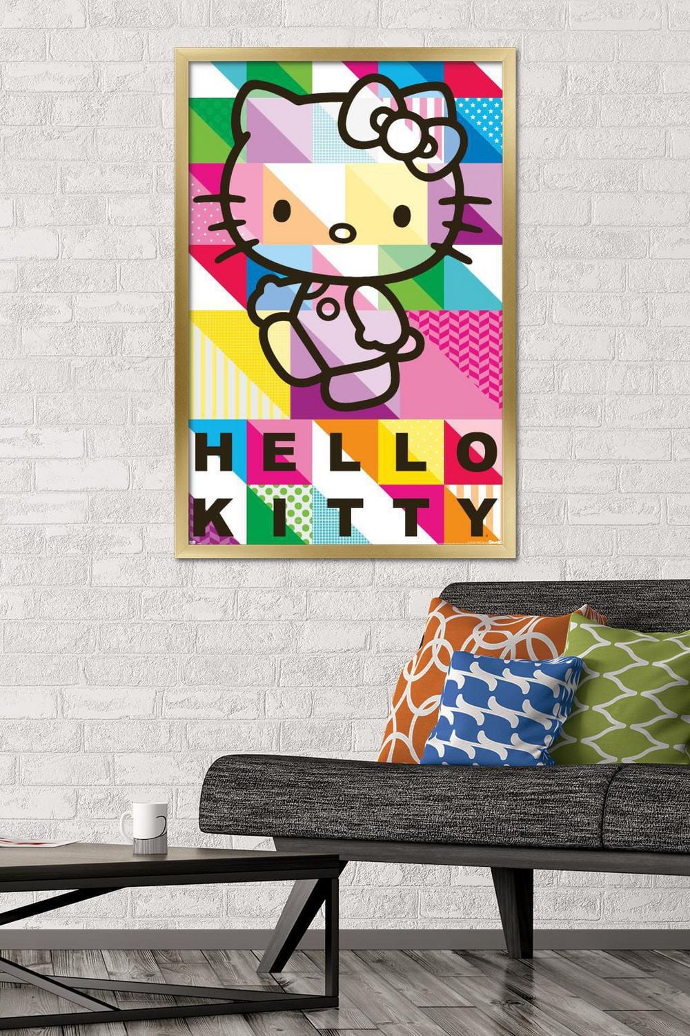 Hello Kitty - Patterns Wall Poster