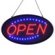 thumbnail image 1 of Letrero LED abierto KEBE Bright de alta visibilidad de 48 x 25 cm, 2 modos, 1 of 7