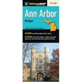 thumbnail image 1 of Universal Map 12729 Ann Arbor & Washtenaw County Michigan Fold Map, 1 of 1