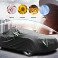 thumbnail image 3 of Trayknick Car Cover Waterproof with Reflective Strip Ultra Thick Sunscreen Automotive Cover for Car, 3 of 13