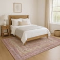 thumbnail image 7 of Addison Rugs Mayfield Premium Machine Washable Transitional Geometric Paprika Rectangle Rug, 8' x 10', 7 of 7