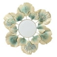 thumbnail image 2 of Espejos de Pared Modernos Simples Decorativos Resistentes Al Desgaste No Destiñen Espejos Montados en la Pared con Hojas de Ginkgo para Dormitorio Sala de Estar, 2 of 8