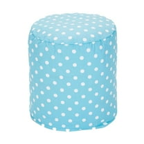 Small Polka Dot Indoor Ottoman Pouf