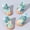A392 Mint Green1 6.9" x 4.5", variant on Dog Boots Puppy Shoes Pet Footwear Slip Protective Dog Sneakers For Small Medium Large Dogs Pet Clothes Birthday Gift For Pet Dog Cat 6.9" x 4.5"