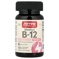 Jarrow Formulas Methyl B-12 500 mcg, Supports Brain Cells and Nerve Tissue, 100 Lozenges