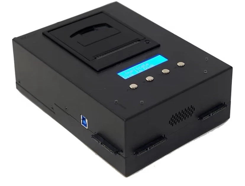 EZ Dupe 1 to 3 Hard Drive Duplicator - SATA HDD SSD Cloner (HD Pal Pro) 36GB/Min