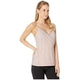thumbnail image 2 of 1.STATE Spaghetti Strap Wrap Front Cami with Lace Pink Blush, 2 of 3