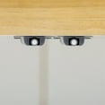 thumbnail image 6 of Kojooin Modern 4 Wavy Door Curved Corner Sideboard Storage Cabinet With Adjustable Shelves, Buffet Cabinet For Dining Room Living Room Bedroom Hallway Kitchen, 6 of 6