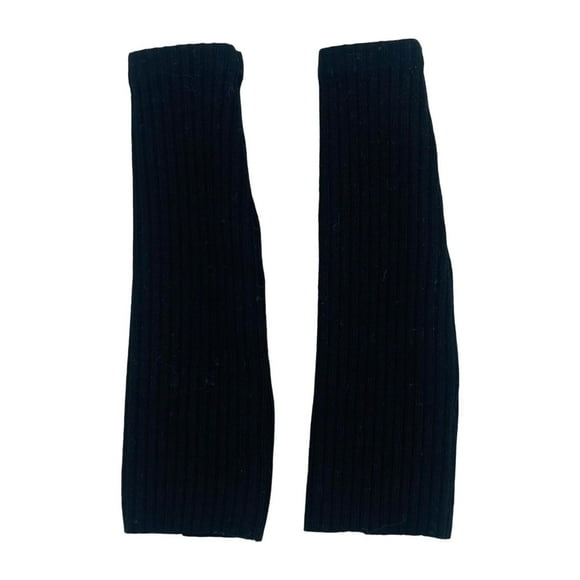 Figura de acción femenina a escala 1/6 Figura Figura, calentadores de calcetines sin patas, puños de botas, medias de botas calientes de invierno para negro