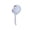 Silver, variant on Black Multi Function Hand Held Shower Head High Pressure 7 Spray Settings For Low Flow Water Bathroom Plastic