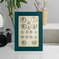 thumbnail image 5 of Antique Roman Coins IV -Framed Print w/glass-Ocean Blue, 5 of 8