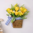 thumbnail image 1 of Flores de Tulipanes Hot6sl Primavera Decoración de Flores Amarillas Simuladas, 1 of 7