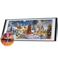 thumbnail image 2 of 5D DIY diamante pintura Navidad ciudad completo taladro Rhinestone mosaico arte imagen FLhrweasw  Nuevo, 2 of 9