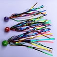 thumbnail image 2 of Lubelski 20Pcs Colorful Ribbon Bouncy Balls Wide Application Versatile Moderate Size Bouncy Balls for Kids' Birthday Party Fun, 2 of 7