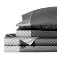 thumbnail image 3 of Anne Klein  Westhill Dot Sheet Set Black - California King, 3 of 5