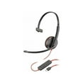 thumbnail image 2 of Poly Blackwire 3210 Monaural Headset +USB-C/A Adapter TAA, 2 of 2