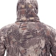 thumbnail image 6 of Zpanxa Men's Winter Camo Hooded Jacket Long Sleeve with Zippered Pockets, Insulated Casual Parka for Outdoor Activities Orange XXL, 6 of 8