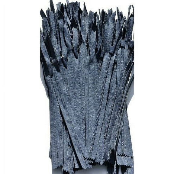 YKK Conceal ~ Invisible Zipper 8.5" Navy (560) ~ Pack of 12 Zippers