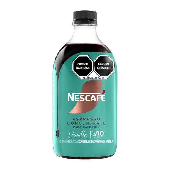 Concentrado de Café Nescafé Espresso Concentrate Sabor Vainilla Botella de 500 ml