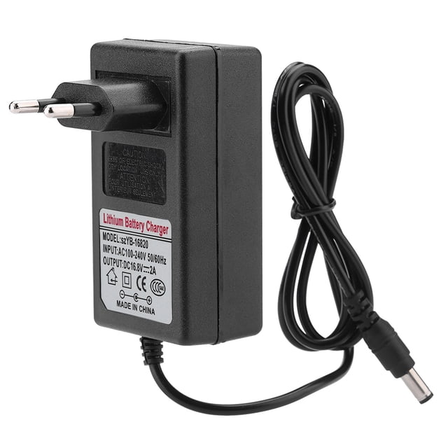 Charger, Battery Li Safe Li Battery Charger, Power Supply AC100-240V ABS Balance Car For Head Lamp