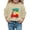 Beige, variant on Cute Sweatshirts For Little Girls Crew Neck Christmas Graphic Print Children's Casual Short Sleeved T Shirt Top 2026 Fall Fashion Preppy Clothes Size 5-6T