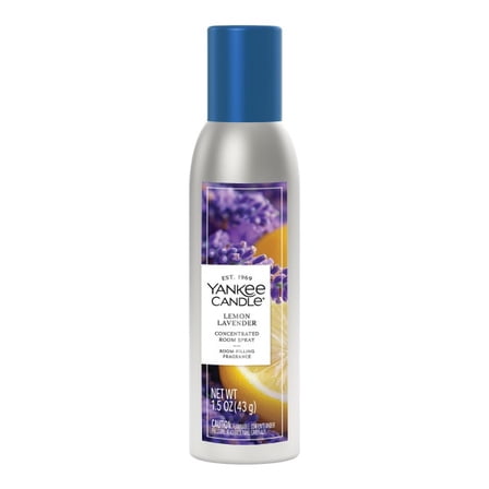 Yankee Candle Lemon Lavender Concentrated Room Spray, Fresh Scent