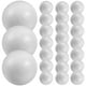 thumbnail image 3 of 25 piezas de espuma en blanco bolas de bricolaje espuma de bricolaje bolas de espuma decorativa bolas adornados de bricolaje artesanías de bricolaje, 3 of 4