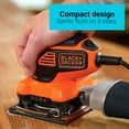 thumbnail image 4 of Lijadora Eléctrica de Órbita de 2,0 Amperios BLACK+DECKER BDEQS300, 4 of 5