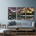 thumbnail image 2 of IDEA4WALL Framed Canvas Wall Art for Living Room, Bedroom Beautiful Nature Norway Landscape Canvas Prints for Modern Home Decoration Ready to Hang - 24"x36"x3 Panels, 2 of 4