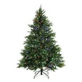 thumbnail image 6 of SAFAVIEH 5.5 Ft Pre-Lit Fully Decorated Artificial Christmas Tree, Green, 6 of 12