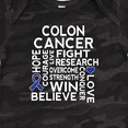 thumbnail image 4 of Inktastic Colon Cancer Awareness Ribbon Boys or Girls Baby Bodysuit, 4 of 5