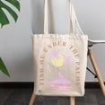 thumbnail image 2 of Find Me Under the Palms with Palm Tree, Beach Chair, Sun & Ocean Art Merch Gift, 12oz Canvas Tote Bag, 2 of 3