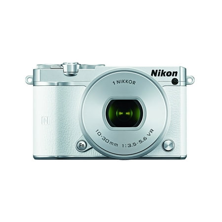 Nikon 1 J5 Mirrorless Digital Camera with 10-30mm Lens - Silver