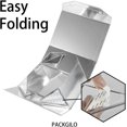 thumbnail image 3 of 5Pcs 9.5x7x4 Inches Silver Gift Box with Lids for Presents Magnetic Gift Box Small Gift Boxes for Packaging，Bridesmaid Proposal，Groomsman (Glossy Silver), 3 of 14