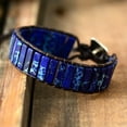thumbnail image 2 of Colorful Emperor Stone Rectangular Bracelet, 2 of 2