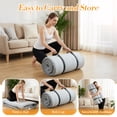 thumbnail image 6 of CONCETTA Memory Foam Futon Mattress, Twin Size, Foldable Tatami Floor Mattress with Storage Bag, Black, 6 of 9