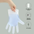 thumbnail image 6 of 100pcs Disposable Gloves TPE Food Grade Kitchen And Dining, Rubber Greaseproof Dishwashing Gloves Thickened And Sustained For Cooking Cleaning Food Preparation Household Use, 6 of 8