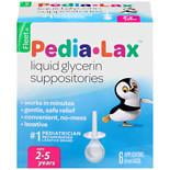 - Fleet Children's Pedia-Lax Liquid Glycerin Laxative Suppositories 6.0 ea (pack of 1)
