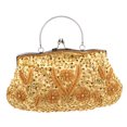 thumbnail image 4 of Masteelf  Boho Purses for Women Evening Wedding Clutch Bags Handbags Satchel Women's Golden, 4 of 8