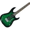 thumbnail image 5 of Ibanez GRX70QA Electric Guitar (Transparent Emerald Burst), 5 of 11
