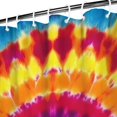 thumbnail image 3 of Colorful Rainbow Tie Dye Spiral Pattern Shower Curtain 72"x72" ,Bathroom Decorative Shower Curtains Set with 12 Hooks,Modern Waterproof Washable Shower Curtain, 3 of 6