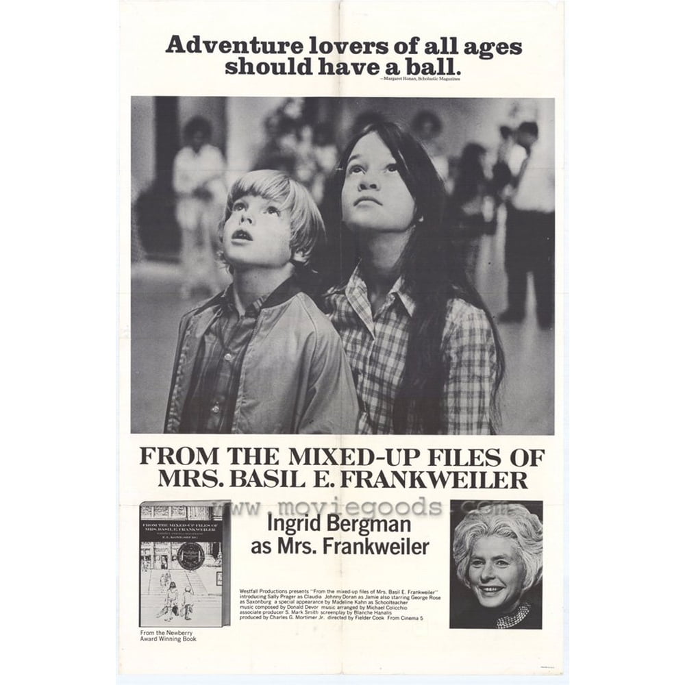 From the MixedUp Files of Mrs Basil E Frankweiler movie POSTER